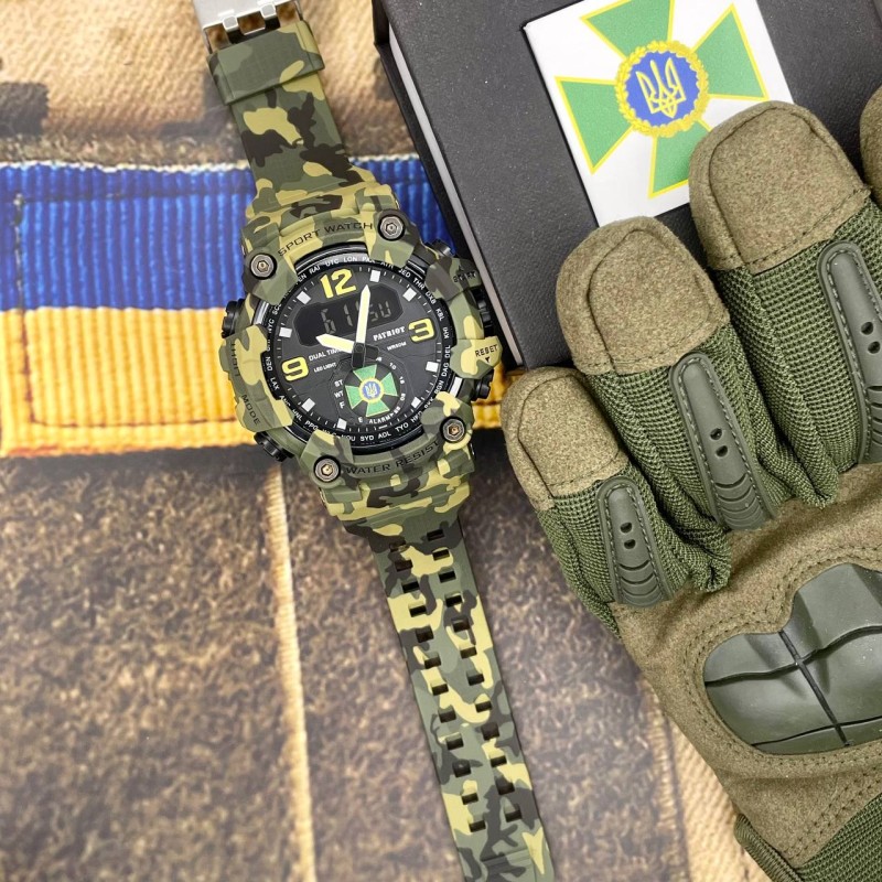 Patriot 003CMGRDPS ДПС Зелений камуфляж + Коробка.