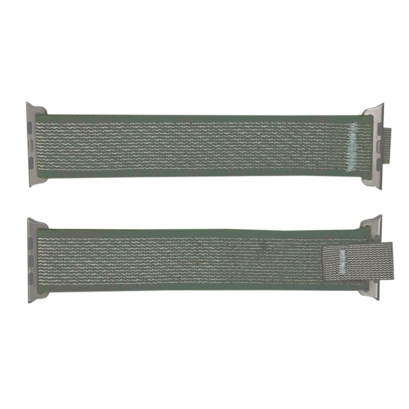 Нейлоновий ремінець 42/44/45/49 мм Green