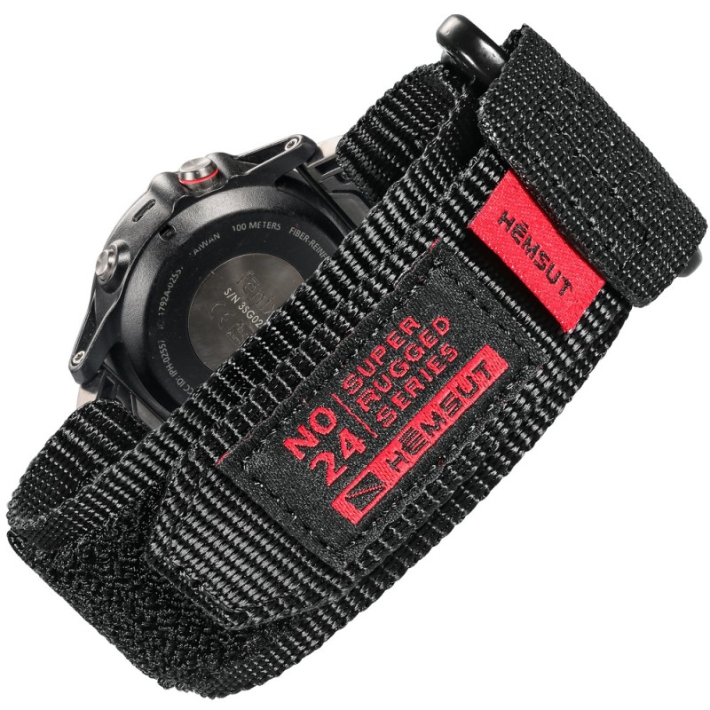 Ремінець для годинника Hemsut HS121 Super Strong Nylon Garmin 22 mm
