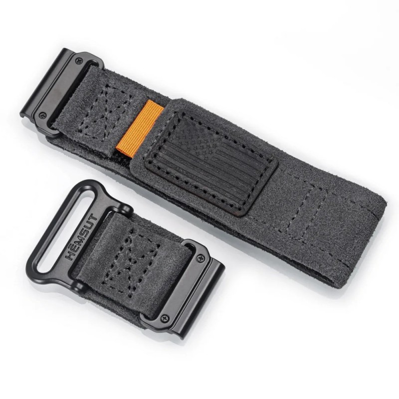 Ремінець для годинника Hemsut HGA143 Suede Leather Garmin 22 mm