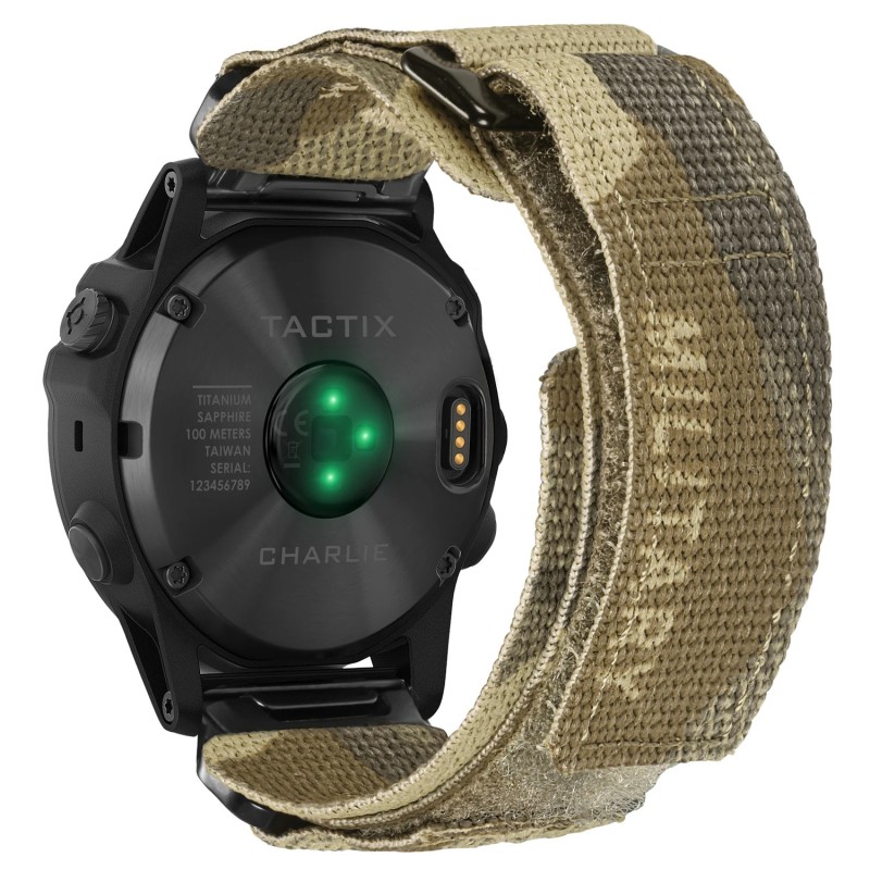 Ремінець для годинника Hemsut HGA131 Military nylon strap with Velcro Garmin 26 mm