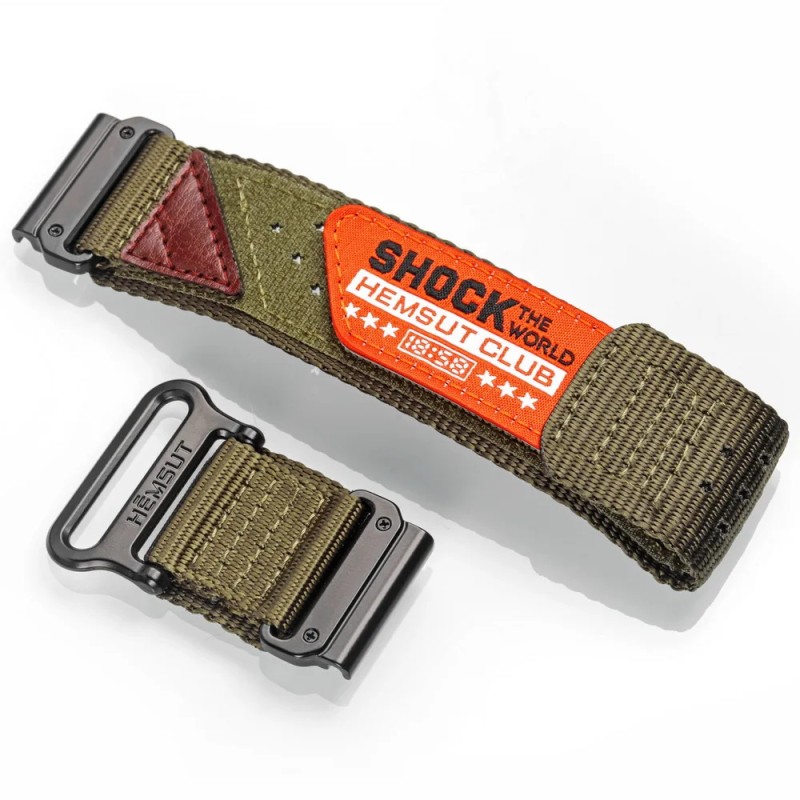 Ремінець для годинника Hemsut HGA142 Shock the world Garmin 22 mm