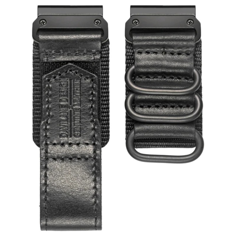 Ремінець для годинника Hemsut HGA137 Mens leather Garmin 22 mm