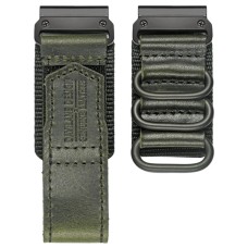 Ремінець для годинника Hemsut HGA137 Mens leather Garmin 22 mm