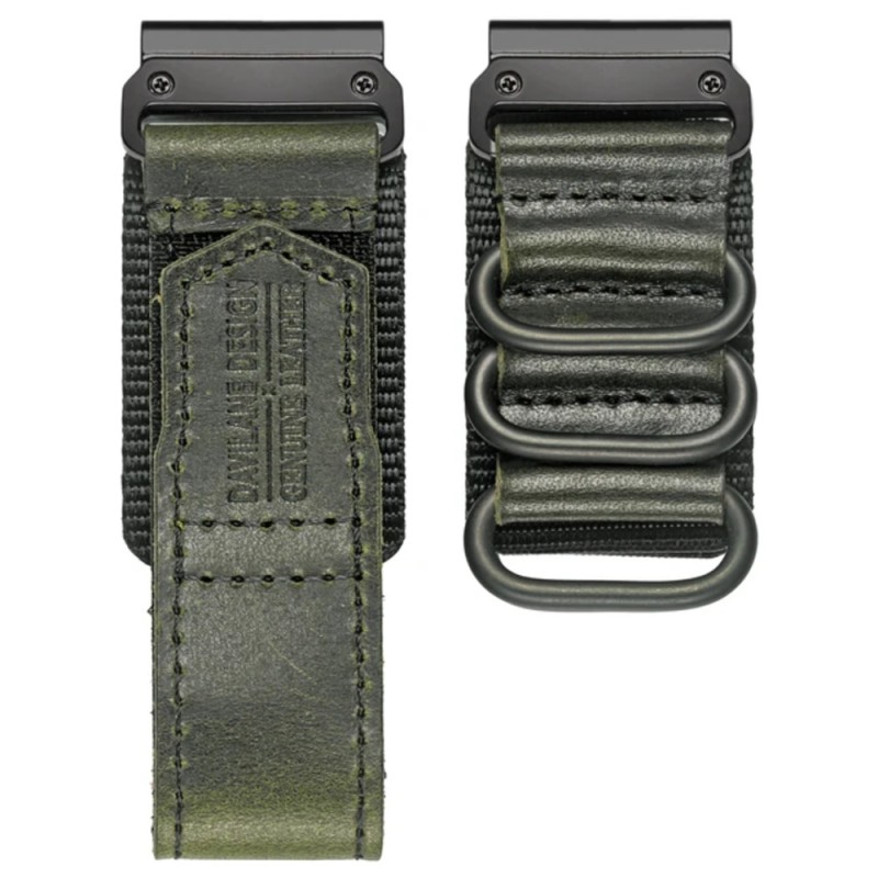 Ремінець для годинника Hemsut HGA137 Mens leather Garmin 22 mm