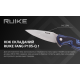 Ніж складаний туристичний Ruike Fang P105-Q, (9.2 см) 14C28N / G10 синій