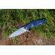 Ніж складаний туристичний Ruike Fang P105-Q, (9.2 см) 14C28N / G10 синій