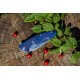Ніж складаний туристичний Ruike Fang P105-Q, (9.2 см) 14C28N / G10 синій
