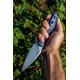 Ніж складаний туристичний Ruike Fang P105-K, (9.2 см) 14C28N / G10 сірий