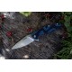 Ніж складаний туристичний Ruike Fang P105-K, (9.2 см) 14C28N / G10 сірий