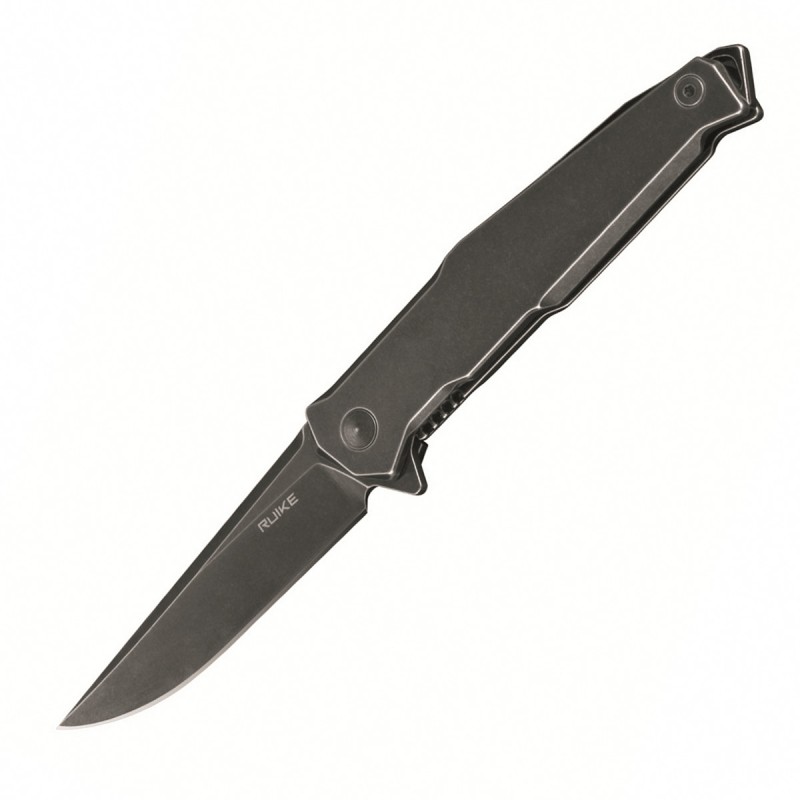Ніж складаний туристичний Ruike P108-SB, (8.8 см) 14C28N / 3cr14n чорний