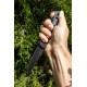 Ніж складаний туристичний Ruike P108-SB, (8.8 см) 14C28N / 3cr14n чорний