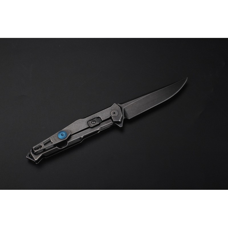 Ніж складаний туристичний Ruike P108-SB, (8.8 см) 14C28N / 3cr14n чорний