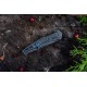 Ніж складаний туристичний Ruike P108-SB, (8.8 см) 14C28N / 3cr14n чорний