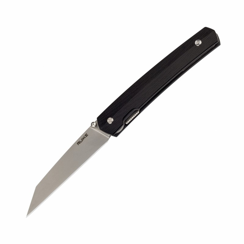 Ніж складаний туристичний Ruike Fang P865-B, (9.1 см) 14C28N / G10 чорний
