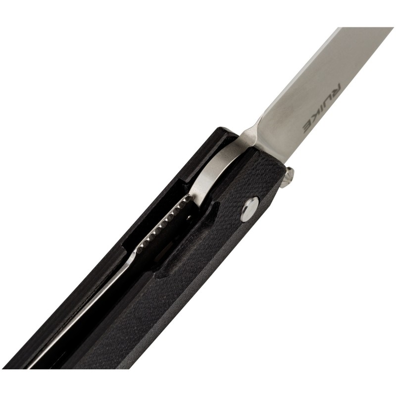 Ніж складаний туристичний Ruike Fang P865-B, (9.1 см) 14C28N / G10 чорний