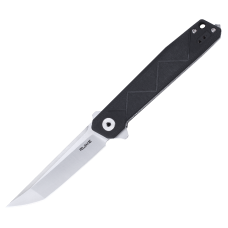Ніж складаний туристичний Ruike P127-B, (9.1 см) 14C28N / G10 + steel 420 чорний