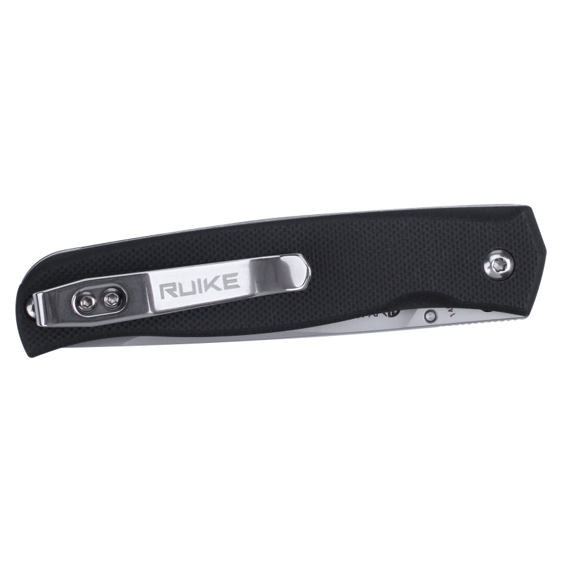 Ніж складаний кишеньковий Ruike P661-B, (7.4 см) 14C28N / G10 чорний