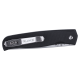 Ніж складаний кишеньковий Ruike P661-B, (7.4 см) 14C28N / G10 чорний