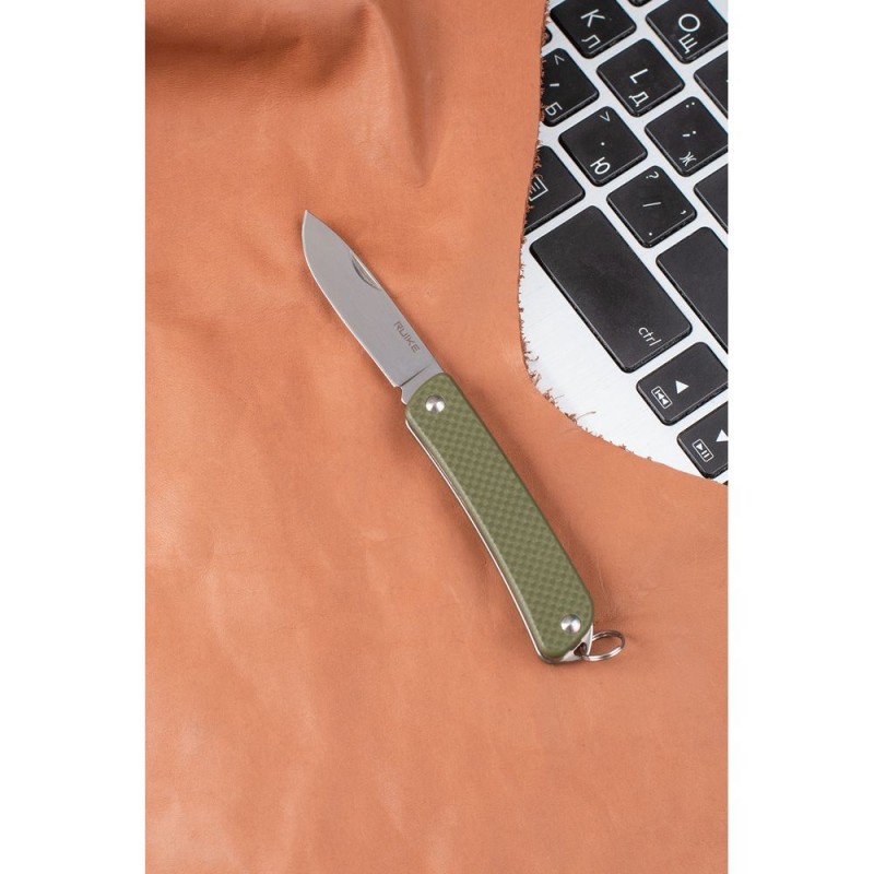 Багатофункціональний ніж Ruike Criterion S11, (5.3 см) 12C27 / G10 зелений