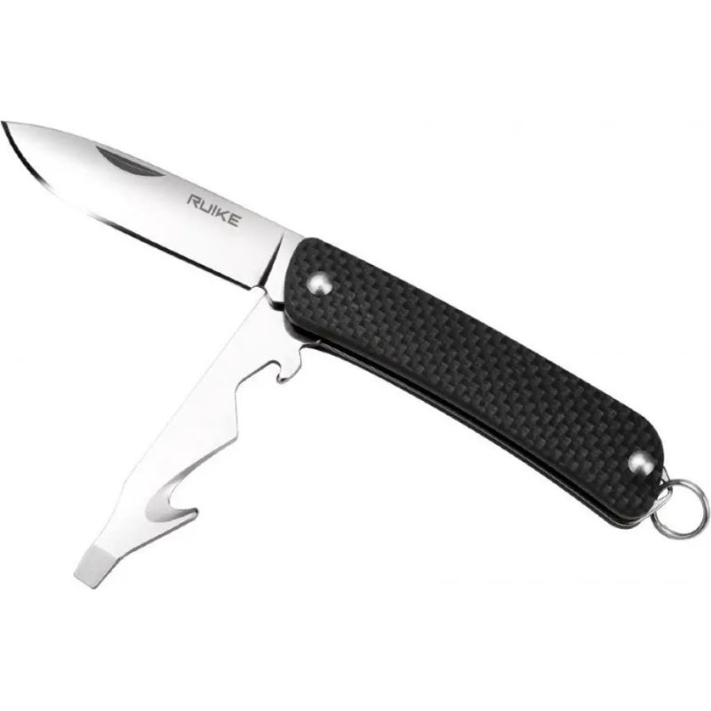 Багатофункціональний ніж Ruike Criterion S21, (5.3 см) 12C27 / G10 , 5 інстр.