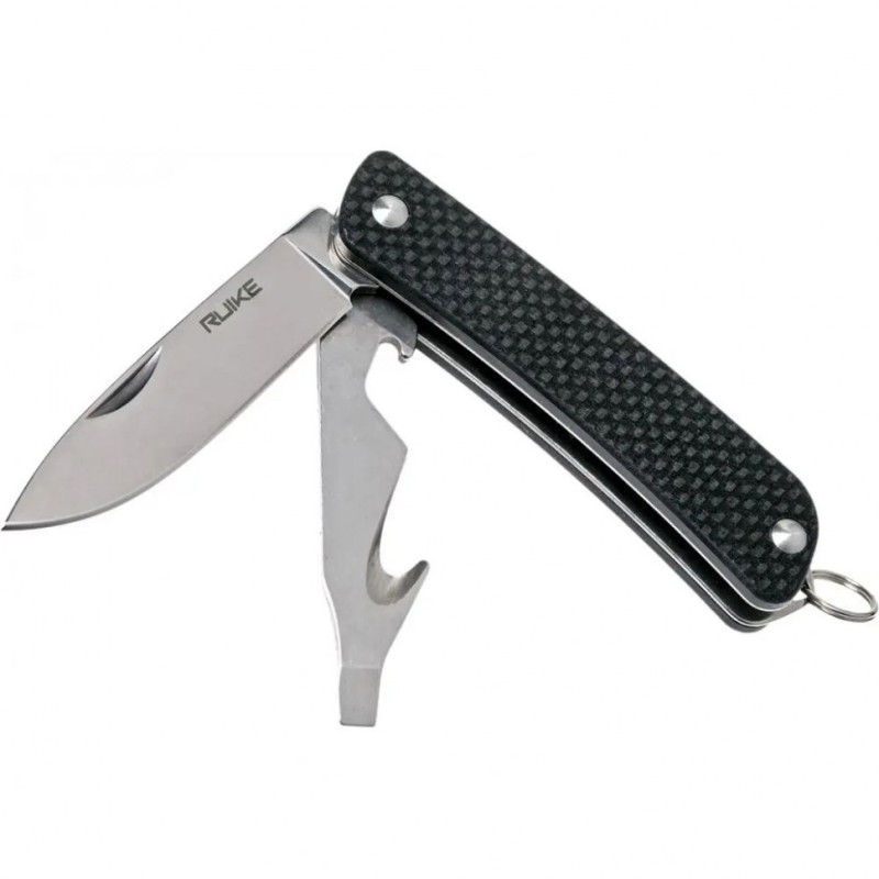 Багатофункціональний ніж Ruike Criterion S21, (5.3 см) 12C27 / G10 , 5 інстр.