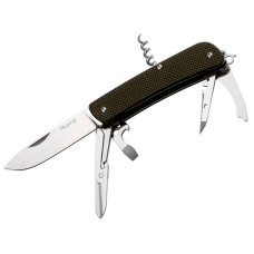 Багатофункціональний ніж Ruike Criterion L31, (8.5 см) 12C27 / G10 коричневий, 18 інстр.