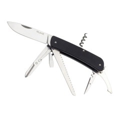 Багатофункціональний ніж Ruike Criterion L42, (8.5 см) 12C27 / G10 чорний, 19 інстр.