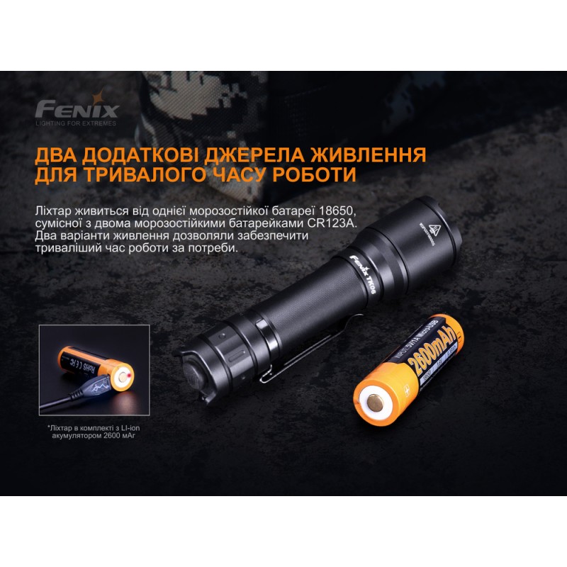 Ліхтар ручний Fenix TK06