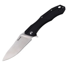 Ніж складаний туристичний Ruike D198-PB, (9.8 см) 8Cr13Mov / PA66 GF-35 чорний