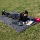 Килимок для пікніка водостійкий надлегкий Naturehike Moisture Picnic Mat NH17D050-B, 145x200 см, чорний