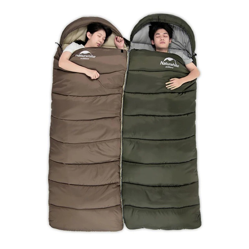 Спальник з капюшоном Naturehike U150 NH20MSD07, (11°C), лівий