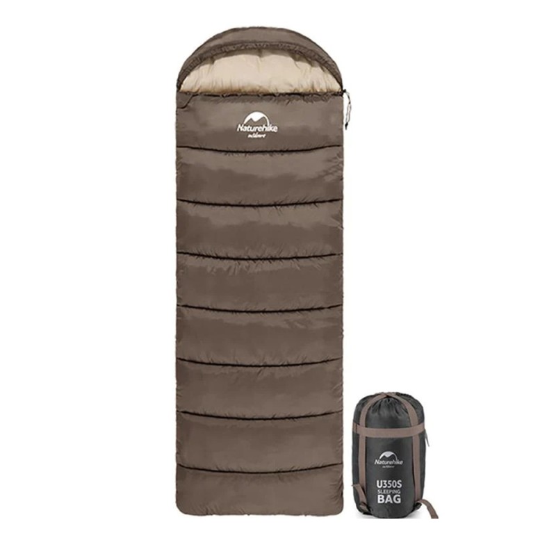 Спальник з капюшоном Naturehike U150 NH20MSD07, (11°C), лівий