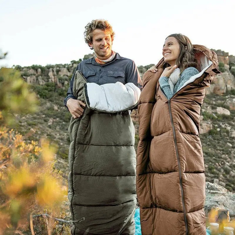 Спальник з капюшоном Naturehike U150 NH20MSD07, (11°C), лівий