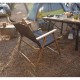Крісло складане Naturehike MW02 NH19Y002-D, 600D Oxford / алюміній, р-р S, бежевий