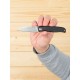 Ніж складаний кишеньковий Ruike M662-TZ, (7.4 см) steel 154СМ / TC4 (титан) + G10 чорний