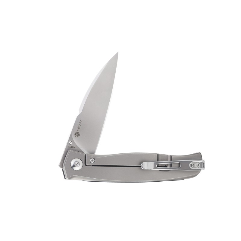 Ніж складаний кишеньковий Ruike M662-TZ, (7.4 см) steel 154СМ / TC4 (титан) + G10 чорний