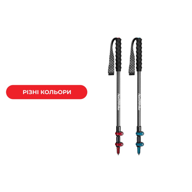 Трекінгова палиця Naturehike ST10 NH19S010-T, 110 см, блакитна