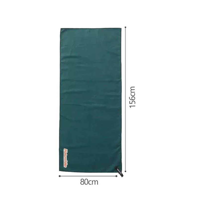 Рушник швидковисихаючий Naturehike CNK2300SS010, 156*80, темно-зелений