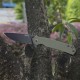 Ніж складаний туристичний Ruike P801-J, (8.6 см) 14C28N /  G10 помаранчевий