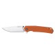 Ніж складаний туристичний Ruike P801-J, (8.6 см) 14C28N /  G10 помаранчевий
