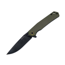 Ніж складаний туристичний Ruike P801-G, (8.6 см) 14C28N / G10 оливковий