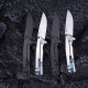 Ніж складаний туристичний Ruike P801-G, (8.6 см) 14C28N / G10 оливковий