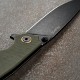 Ніж складаний туристичний Ruike P801-G, (8.6 см) 14C28N / G10 оливковий