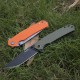 Ніж складаний туристичний Ruike P801-G, (8.6 см) 14C28N / G10 оливковий