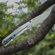 Ніж складаний туристичний Ruike P801-G, (8.6 см) 14C28N / G10 оливковий