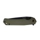 Ніж складаний туристичний Ruike P801-G, (8.6 см) 14C28N / G10 оливковий