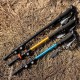 Трекінгова палиця 3-сек. Naturehike Men ST 01 6061 AL NH17D001-Z, алюміній,  синя