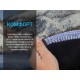 Водонепроникна шапка Dexshell Heathered Rib Knit Beanie, onesize (56-58 см), блакитний