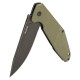 Ніж складаний туристичний Ruike D191-G, (9.2 см) 8Cr13Mov / G10 + steel 420 зелений
